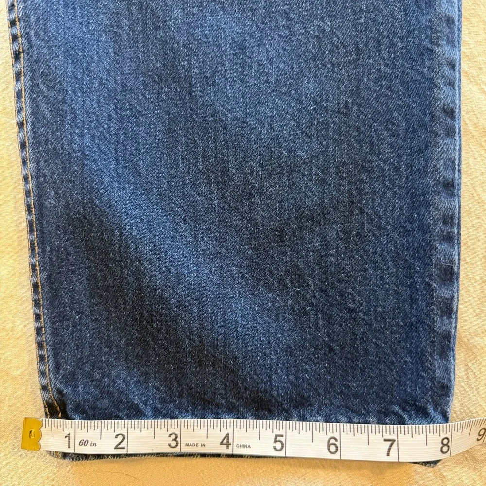 Vintage Levis 550 Jeans Mens 36x30 Blue Denim Relaxed Fit Tapered Made USA 90s